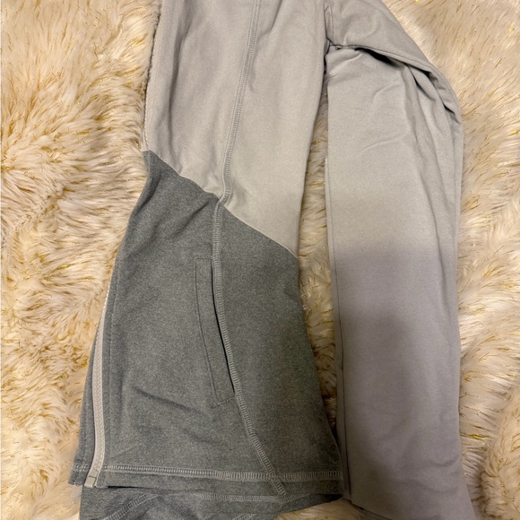 Light Gray Zip-Up Jacket - Picture 3 of 3